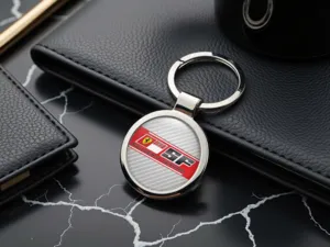 Ferrari Portallaves Acabado Metálico Robusto